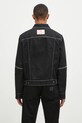 Oblečení Džínová bunda Marine Serre Moon Laser Denim Trucker Jacket MJA063A.RDEN0001 černá