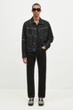 Džínová bunda Marine Serre Moon Laser Denim Trucker Jacket MJA063A.RDEN0001