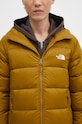 Péřová bunda The North Face Hydrenalite Down Hoodie zelená NF0A5GIE1OB1