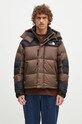 The North Face piumino Hmlyn Baltoro Jacket isolamento in piuma marrone NF0A832G5EX1