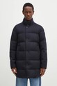 Шерстяная куртка-бомбер Woolrich Luxe Long Parka тёмно-синий CFWOOU0627MRUT3108.UT31