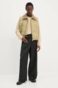 Пуховая безрукавка Nanushka MEXIM NU24PFJK01579 бежевый AW24