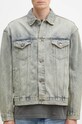 Джинсовая куртка KSUBI Oh G голубой MFA24JK003