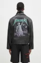 Oblečení Kožený křivák Represent Metallica Leather Jacket MLM173.001 černá