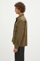 Яке тип риза Barbour Oakmoor OS Twill Overshirt MOS0380 зелен AW24