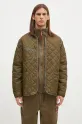 Куртка Barbour Liddesdale Liner Quilted Jacket без подкладки зелёный MQU1788