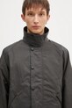 Barbour giacca OS Transport Wax Jacket grigio MWX1678