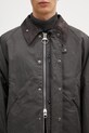 Barbour giacca OS Transport Wax Jacket MWX1678 grigio
