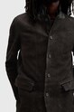 Abbigliamento AllSaints giacca in pelle SURVEY LTHR BLAZER M061LB grigio