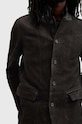 Одяг Шкіряна куртка AllSaints SURVEY LTHR BLAZER M061LB сірий