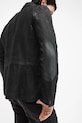 Δερμάτινο μπουφάν AllSaints SURVEY LTHR BLAZER μαύρο M061LB