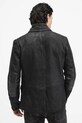 AllSaints geaca de piele SURVEY LTHR BLAZER M061LB negru