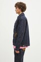 Billionaire Boys Club kurtka jeansowa Diamonds & Dollars Selvedge Denim B24303 granatowy AW24
