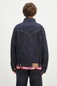 Odzież Billionaire Boys Club kurtka jeansowa Diamonds & Dollars Selvedge Denim B24303 granatowy