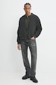 Jakna Hollister Co. KI332.4048.900 siva AW24