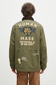 Ρούχα Πουκάμισο μπουφάν Human Made Field Jacket HM28JK021 πράσινο