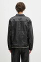 Clothing PLEASURES denim jacket Latex Trucker Jacket P24F040 black