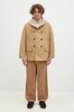 Universal Works palton cu doua fete 31107.SAND