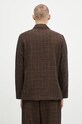 Universal Works wool shirt brown 31111.BLACK