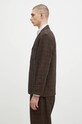 Μάλλινο σακάκι Universal Works 31134.BLACK πράσινο AW24