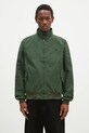 Fred Perry jachetă de bumbac Made In England Wax Harrington altele verde J8565.Q20