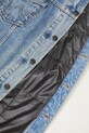 Needles giacca di jeans Covered Jacket PU337 blu