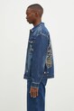 Džínová bunda Evisu Sheridan Daicock Printed 2EAHTM4SJ1015 námořnická modř AW24