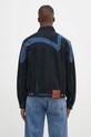 Одежда Джинсовая куртка Evisu Daicock Print 2EAHTM4DJ1005 чёрный