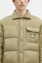 Páperová bunda Human Made Down Shirt Jacket zelená HM28JK035