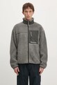 thisisneverthat kurtka SP Sherpa Fleece Jacket nieocieplane szary TN243BOWHS01