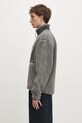 thisisneverthat kurtka SP Sherpa Fleece Jacket TN243BOWHS01 szary AW24