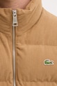 Lacoste kurtka welurowa BH2890 brązowy