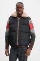 A.P.C. vesta cu doua fete doudoune teddy PAAFW.M30201 maro AW24