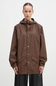 Rains coat Jacket W3 with brown 12010.23