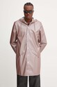 Rains geaca de ploaie Long Jacket W3 12020.37 violet AW24