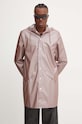 Nepromokavá bunda Rains Long Jacket W3 12020.37 fialová AW24