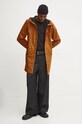 Rains kurtka przeciwdeszczowa Long Jacket W3 12020.63 pomarańczowy AW24