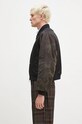 Яке бомбър Andersson Bell Mesh Sleeve Bomber Jacket awa626u черен AW24