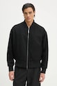 Μάλλινο μπουφάν bomber Sunnei RTWXOUW009 μαύρο AW24