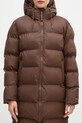 Rains rain jacket Alta Longer Puffer Jacket W3T4 brown 15130.23