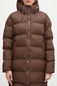 Rains geacă de ploaie Alta Longer Puffer Jacket W3T4 maro 15130.23