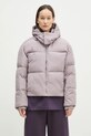 Μπουφάν Pangaia 10002298 μωβ AW24