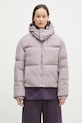 Μπουφάν Pangaia 10002298 μωβ AW24