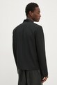 Heliot Emil sacou din lana negru AW24.M.04.045.BLK01