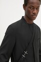 Heliot Emil sacou din lana AW24.M.04.045.BLK01