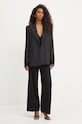 Σακάκι Patrizia Pepe 8S0494.A457 μαύρο AW24