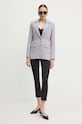 Patrizia Pepe marynarka 8S0497.A453 szary AW24