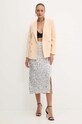 Patrizia Pepe sacou 8S0504.A6F5 bej AW24