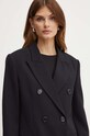 Пиджак с примесью шерсти Pinko чёрный 103695.A1XX