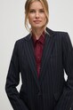 Вовняний піджак Lauren Ralph Lauren темно-синій 200940232